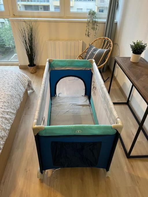 Adorable Appartement Strasbourg Neudorf Parking Sous Sol ภายนอก รูปภาพ